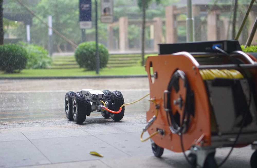 285古雄管道检测机器人